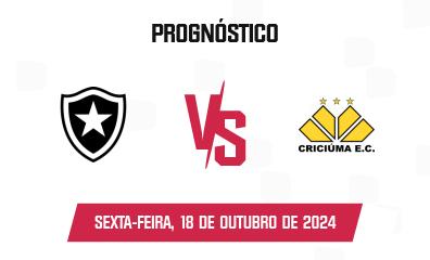 Prognóstico Botafogo x Criciúma