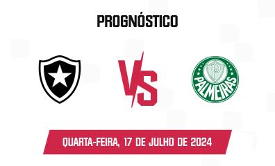 Prognóstico Botafogo x Palmeiras