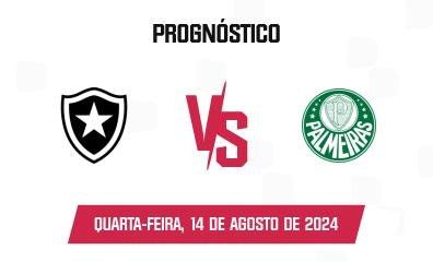 Palpite Botafogo x Palmeiras