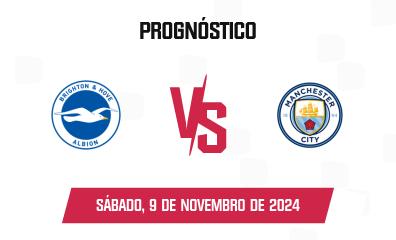 Prognóstico Brighton & Hove Albion x Manchester City