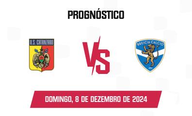 Prognóstico Catanzaro x Brescia