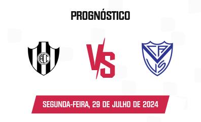 Prognóstico Central Córdoba SdE x Vélez Sarsfield