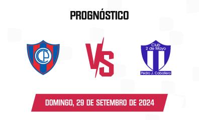 Prognóstico Cerro Porteño x 2 de Mayo