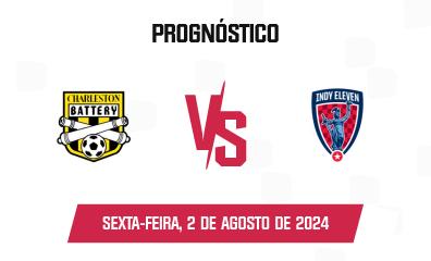 Prognóstico Charleston Battery x Indy Eleven