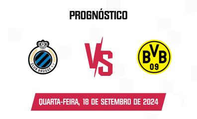 Prognóstico Club Brugge x Borussia Dortmund