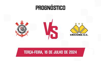 Prognóstico Corinthians x Criciúma