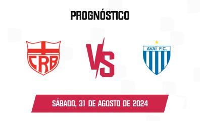 Prognóstico CRB x Avaí