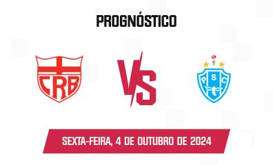 Prognóstico CRB x Paysandu