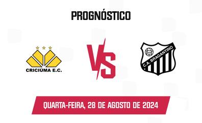 Prognóstico Criciúma x Bragantino