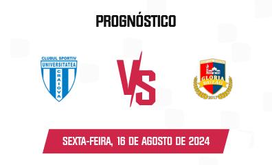 Prognóstico CS U Craiova x SCM Gloria Buzău