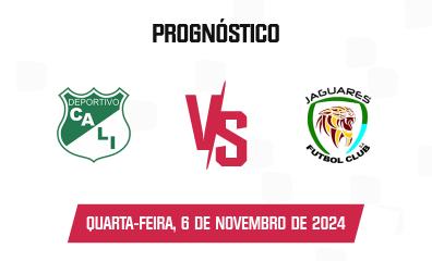 Prognóstico Deportivo Cali x Jaguares de Córdoba