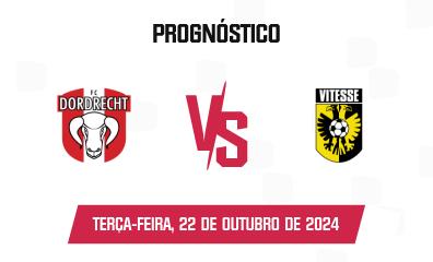 Prognóstico Dordrecht x Vitesse