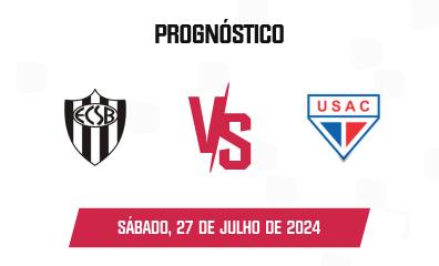 Prognóstico EC São Bernardo x USAC