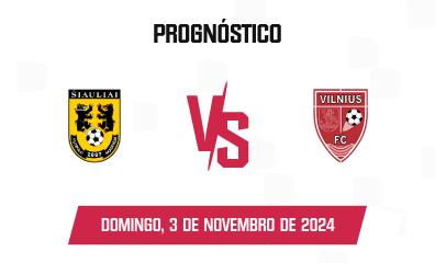 Prognóstico FA Šiauliai II x FK Vilnius