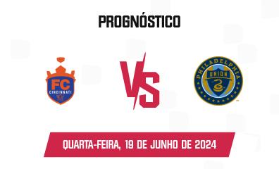 Prognóstico FC Cincinnati x Philadelphia Union