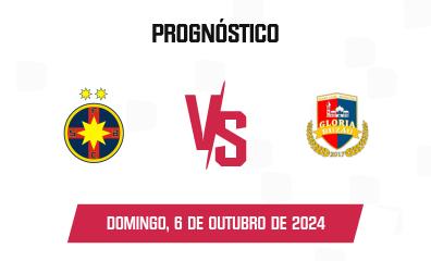 Prognóstico FCSB x SCM Gloria Buzău