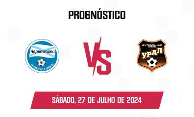 Prognóstico FK Chernomorets Novorossiysk x Ural