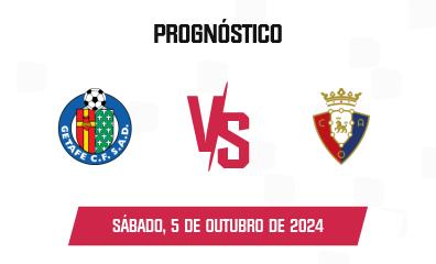 Prognóstico Getafe CF x CA Osasuna