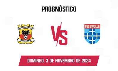 Prognóstico Go Ahead Eagles x PEC Zwolle