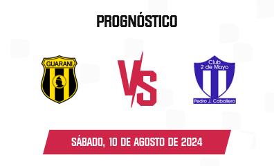 Prognóstico Guaraní x 2 de Mayo