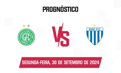 Prognóstico Guarani x Avaí