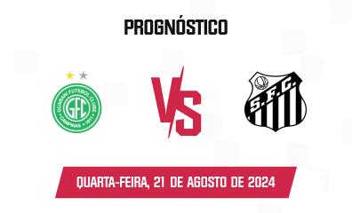 Prognóstico Guarani x Santos