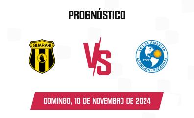 Prognóstico Guaraní x Sol de América