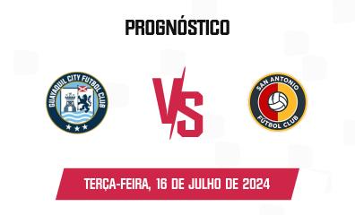 Prognóstico Guayaquil City FC x San Antonio