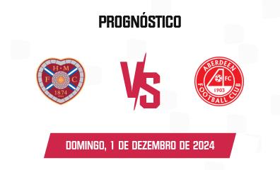 Prognóstico Hearts x Aberdeen