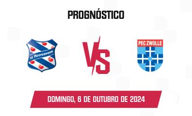 Prognóstico Heerenveen x PEC Zwolle