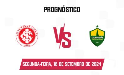 Prognóstico Internacional x Cuiabá