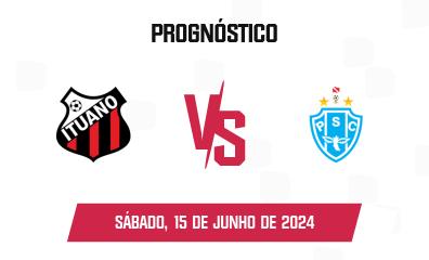 Prognóstico Ituano x Paysandu