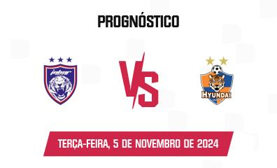 Prognóstico Johor Darul Ta'zim x Ulsan