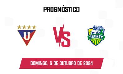 Prognóstico LDU Quito x Orense SC