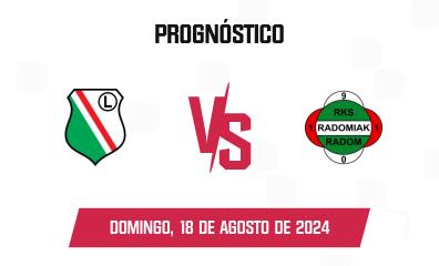 Prognóstico Legia Warszawa x Radomiak Radom