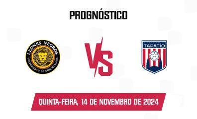 Prognóstico Leones Negros de la Universidad de Guadalajara x Tapatío