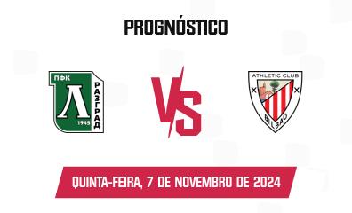 Palpite Ludogorets x Athletic Club Bilbao