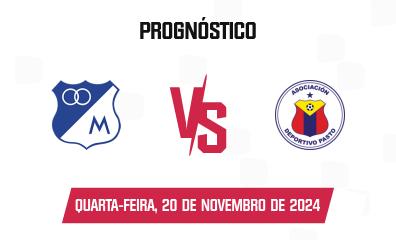 Prognóstico Millonarios x Deportivo Pasto