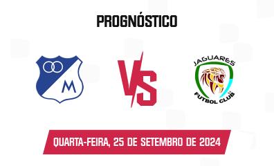 Palpite Millonarios x Jaguares de Córdoba