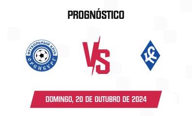 Prognóstico Orenburg x Krylya Sovetov