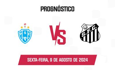 Prognóstico Paysandu x Santos