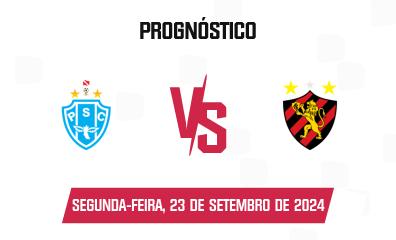 Prognóstico Paysandu x Sport Recife