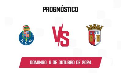 Prognóstico Porto x Sporting Braga