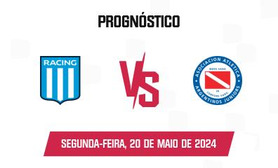Prognóstico Racing Club x Argentinos Juniors