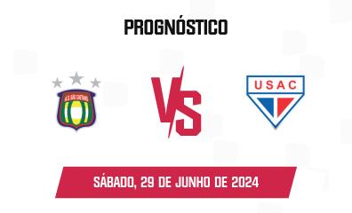 Prognóstico São Caetano x USAC