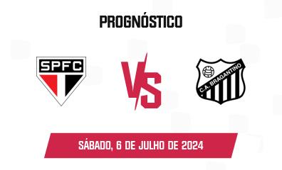 Prognóstico São Paulo x Bragantino