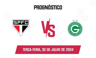 Prognóstico São Paulo x Goiás