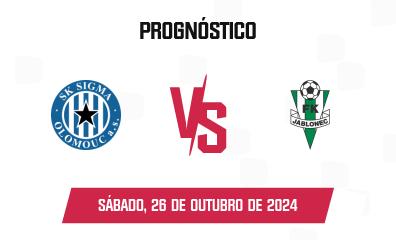 Prognóstico Sigma Olomouc x Jablonec