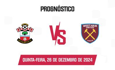 Prognóstico Southampton x West Ham United