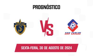 Prognóstico Sporting San José x San Carlos